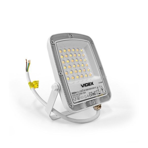 LED прожектор VIDEX F5 30W 3000-5000-6500K 230V White (VL-F5-030CW) VL-F5-030CW фото