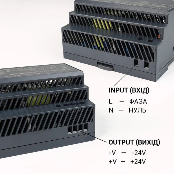 Блок питания Biom на DIN-рейку 150W 6.25A 24V BHDR-150-24 BHDR-150-24 фото