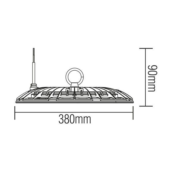Светильник промышленный LED HOROZ AGORA-200 200W 6400K IP65 063-008-0200-010 фото