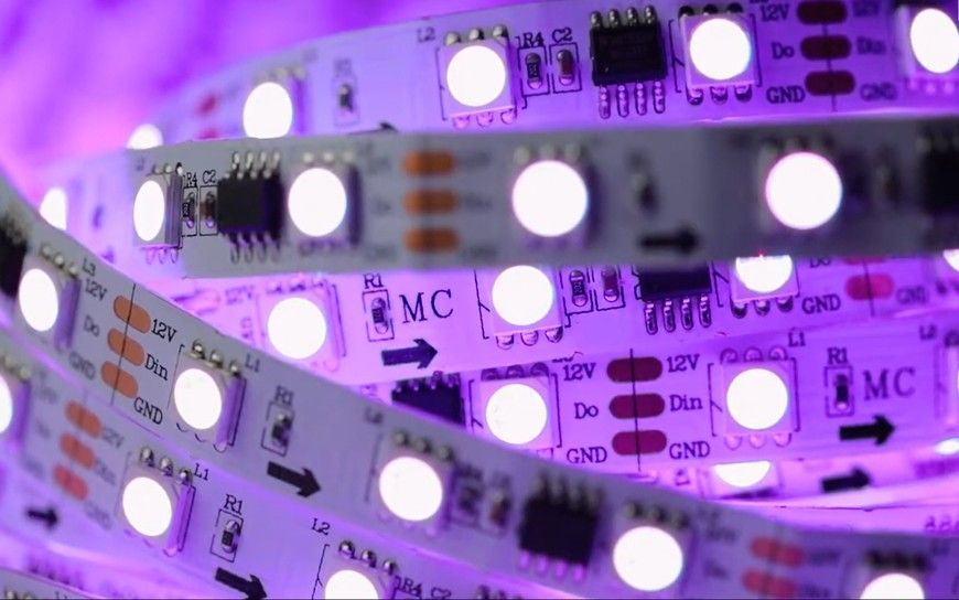 Светодиодная лента адресная Biom ST-12-5050-60-FRGB-20-WS2811 12V RGB ST-12-5050-60-FRGB-20 фото