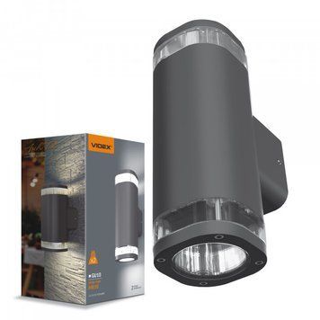 LED Світильник архітектурний AR072G IP54 VIDEX GU10x2 VL-AR072G фото