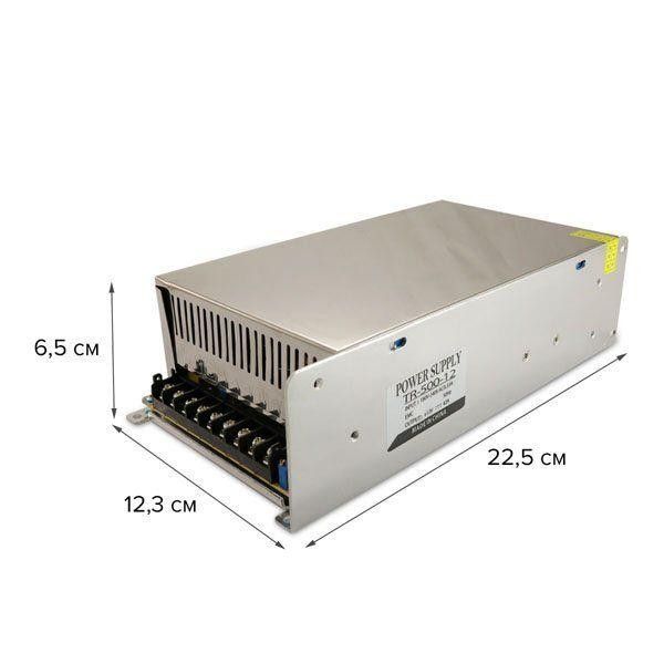 Блок живлення Biom 500W 12V 41A IP20 (TR-500-12) TR-500-12 фото