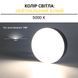 LED світильник накладний Biom 6W 5000K IP40 круглий чорний (NL-2-R6-B-5) NL-2-R6-B-5 фото 2