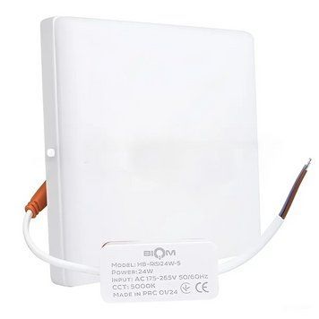 Светильник светодиодный накладной Biom 24W 5000K Квадратный HB-S24W-5 HB-S24W-5 фото