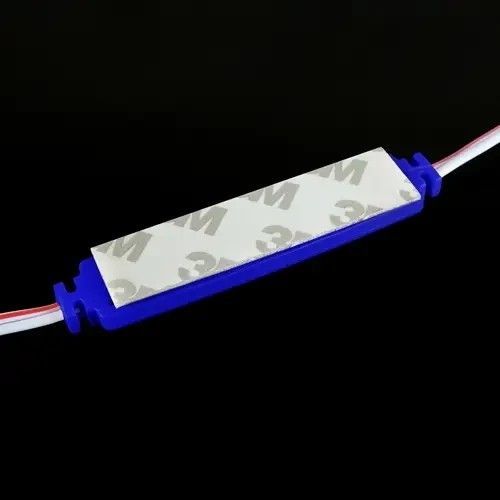 Світлодіодний модуль Biom BRT XG192 5630-3 led W 1,5W BLUE, 12В, IP65 синій з лінзою напівсфера XG192 LM-12-1.5-5630-7515 фото