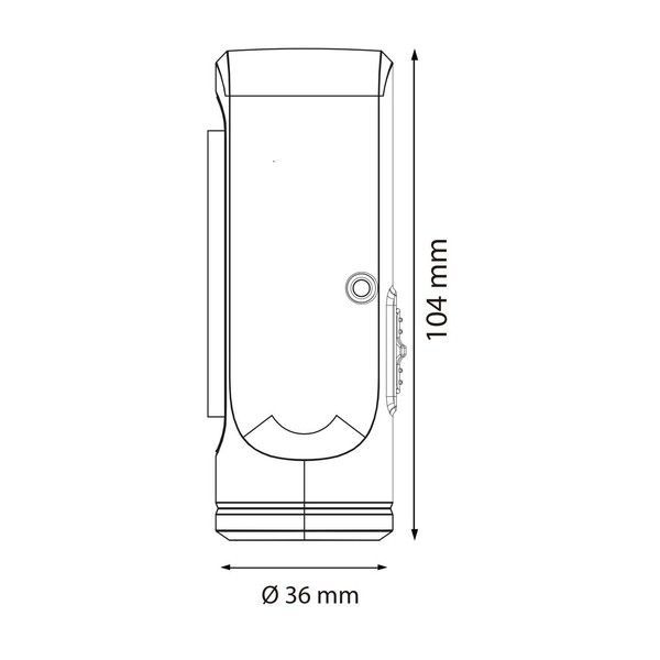 Ліхтарик ручний Horoz Electric KOLLER 1.5W червоний 084-041-0001-010 фото