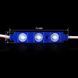Світлодіодний модуль Biom BRT XG192 5630-3 led W 1,5W BLUE, 12В, IP65 синій з лінзою напівсфера XG192 LM-12-1.5-5630-7515 фото 2