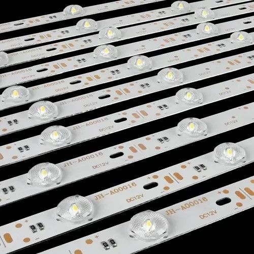Світлодіодна лінійка Biom LBL-12-3030-12-14-7 14W, 7000К, 12В IP33, з лінзами LBL-12-3030-12-14-7 фото