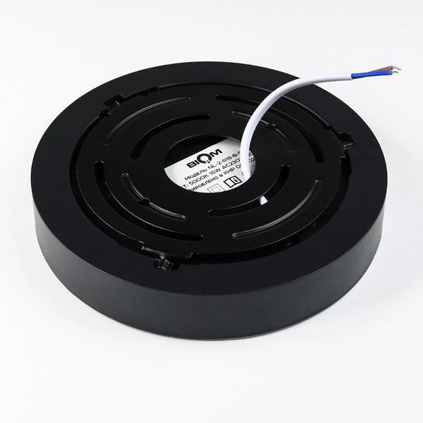 LED світильник накладний Biom 18W 5000K IP40 круглий чорний (NL-2-R18-B-5) NL-2-R18-B-5 фото