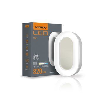 LED світильник ART IP65 овальний VIDEX 11W 5000K VL-BHFO-115 фото