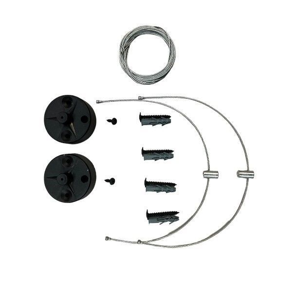 Линейный LED светильник LN-5-68-12015-5-В 68W 5000К 1200mm черный с подвесом 00-00027550 фото