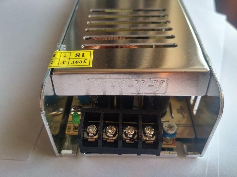 Блок питания OEM 12V 240W 20А STR-240 узкий STR-240-12 фото