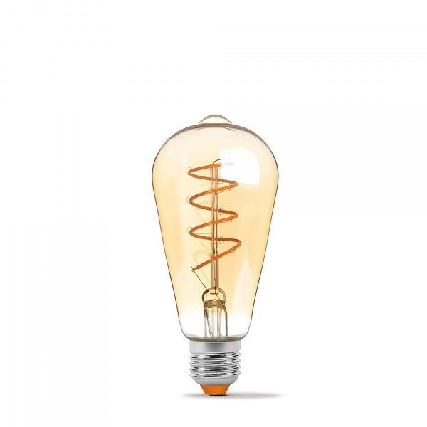 LED лампа VIDEX Filament ST64FASD 5W E27 2200K домерная бронза VL-ST64FASD-05272 фото