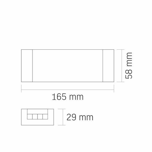 Блок живлення для LED стрічки VIDEX DC12V 8.25A 100W (VL-LST-P100-12V) VL-LST-P100-12V фото