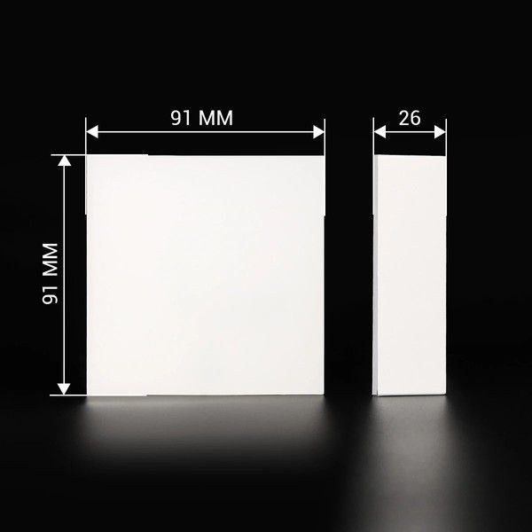 LED світильник накладний Biom 6W 5000K IP40 квадратний білий (NL-1-S6-W-5) NL-1-S6-W-5 фото