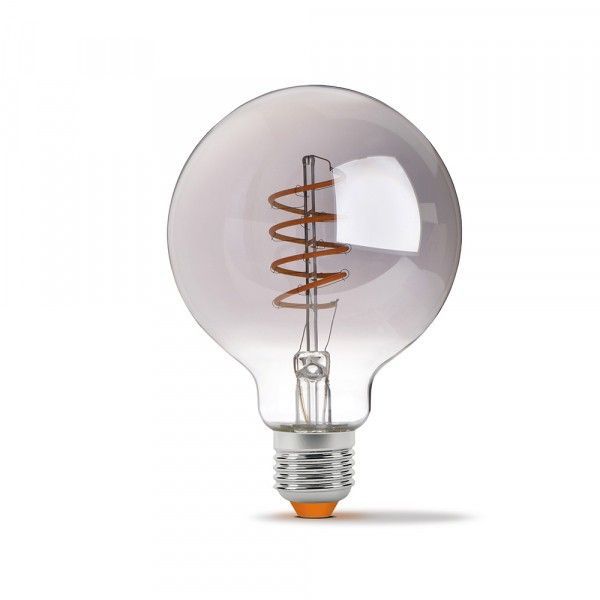 LED лампа VIDEX Filament G95FGD 4W E27 2100K домерная графит VL-G95FGD-04272 фото