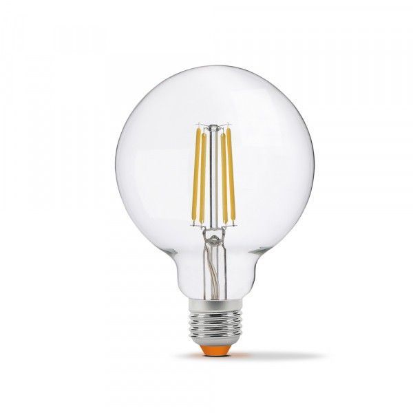 LED лампа VIDEX Filament G95FD 7W E27 4100K дімерна VL-G95FD-07274 фото