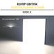 LED світильник накладний Biom 24W 5000K IP40 квадратний чорний (NL-2-S24-B-5) NL-2-S24-B-5 фото 2