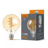 LED лампа VIDEX Filament G95FASD 5W E27 2200K дімерна бронза VL-G95FASD-05272 фото