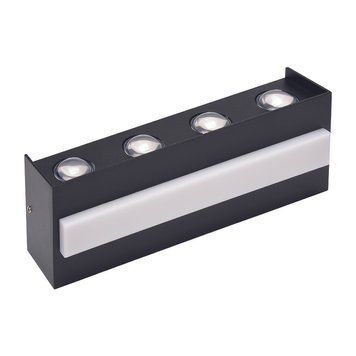 Светодиодный фасадный светильник Horoz Electric TWIST-15 15W черный 076-042-0015-050 фото