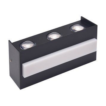 Светодиодный фасадный светильник Horoz Electric TWIST-12 12W черный 076-042-0012-050 фото