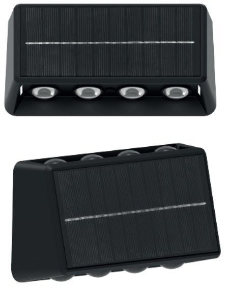 Светильник фасадный Horoz Electric MALIBU-8 8W черный 078-017-0008-020 фото