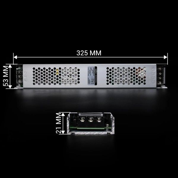 Блок живлення Biom Professional 400W 12V 33A IP20 (BPU-401) Slim BPU-401 фото